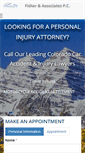 Mobile Screenshot of fisherinjurylaw.com